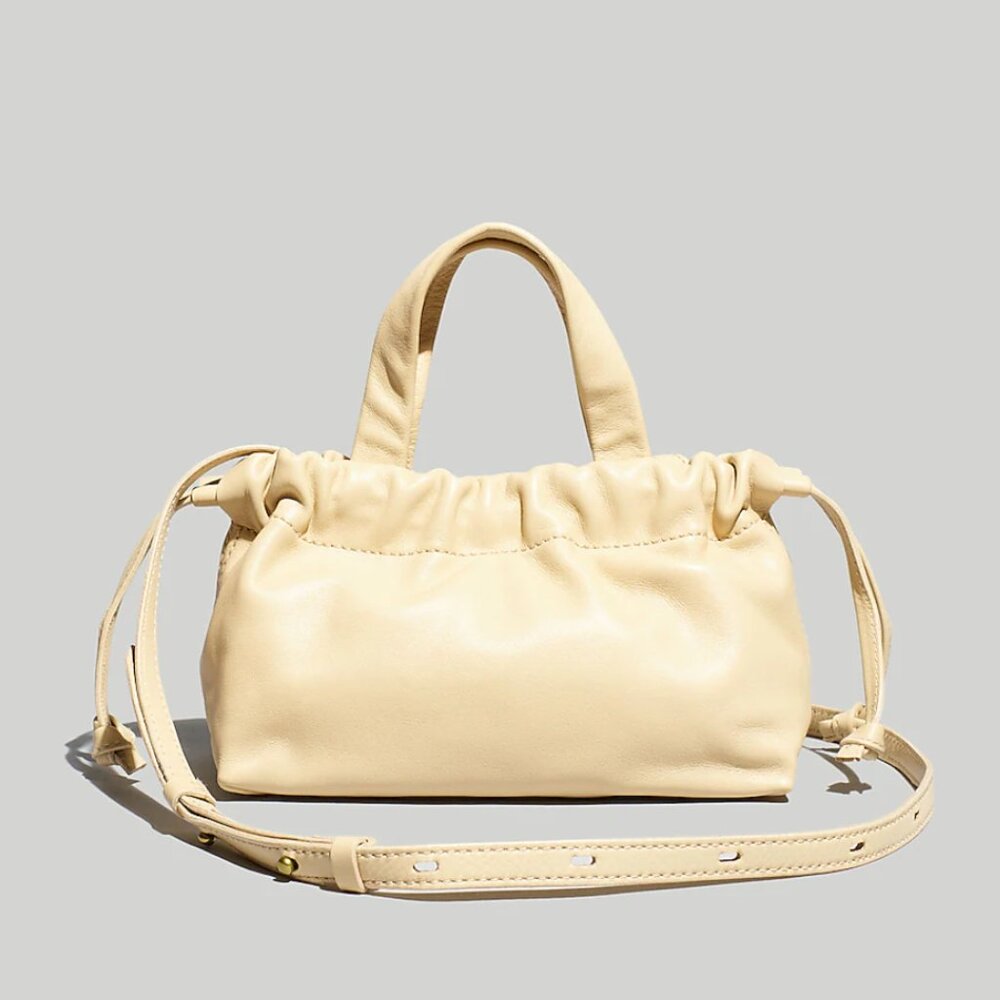 Madewell Piazza Mini Crossbody Bag Buttered Scone NWT